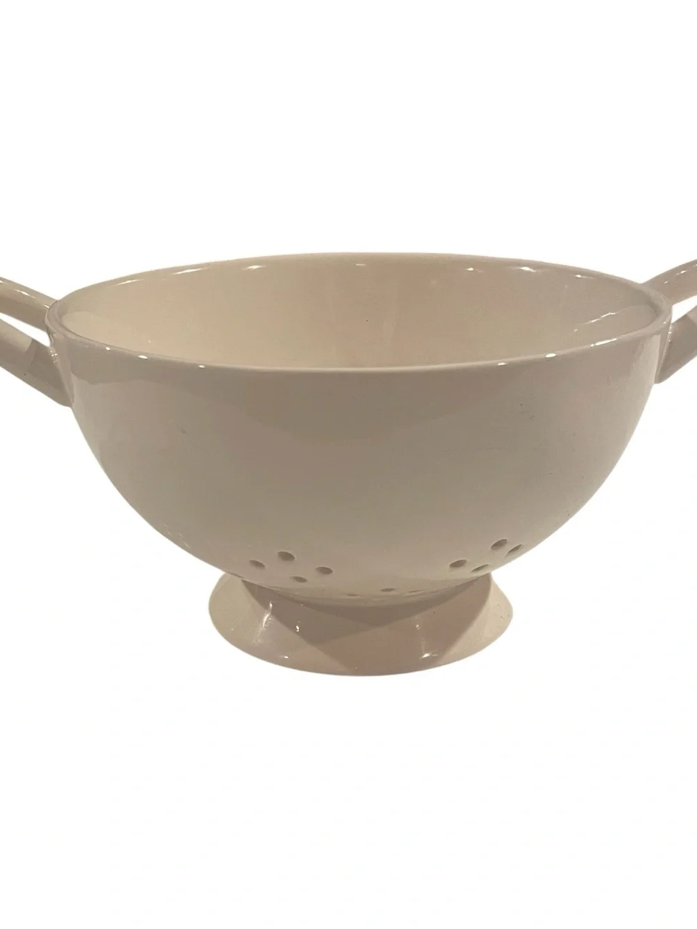 Rae Dunn FRESH Colander Kitchen Strainer Farmhouse Ceramic Full Size